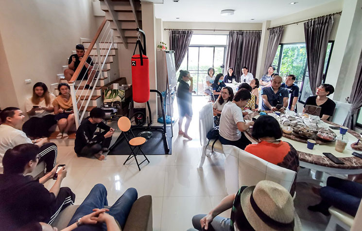 ภาพกิจกรรมประชุมผู้ปกครอง นักเรียนที่จะไปเรียนต่อเยอรมัน กับ GEDC รอบ 3